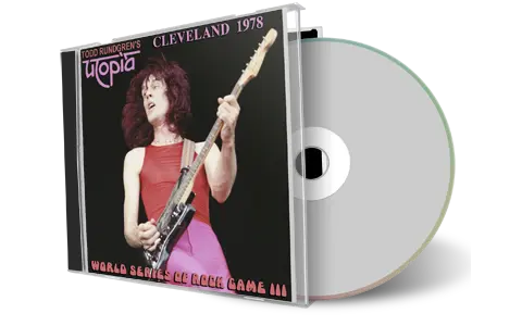 Artwork Cover of Todd Rundgrens Utopia 1978-08-26 CD Cleveland Audience