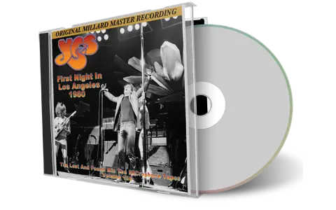 Artwork Cover of Yes 1980-10-03 CD Los Angeles Audience