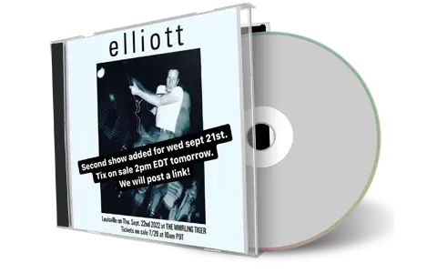 Artwork Cover of Elliott 2022-09-21 CD Louisville Audience