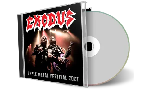 Artwork Cover of Exodus 2022-07-14 CD Gavle Audience