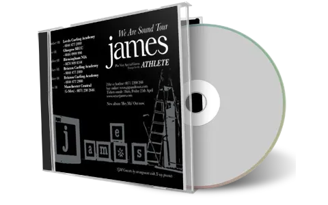 Artwork Cover of James 2008-12-19 CD Manchester Audience