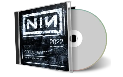 Artwork Cover of Nine Inch Nails 2022-09-11 CD Berkeley Audience