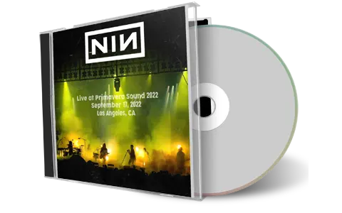 Artwork Cover of Nine Inch Nails 2022-09-17 CD Primavera Sound Festival Audience