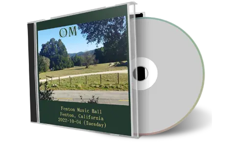 Artwork Cover of Om 2022-10-04 CD Felton Audience