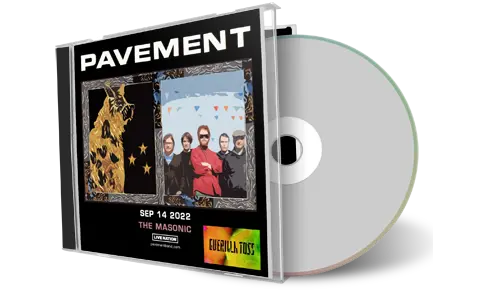 Artwork Cover of Pavement 2022-09-14 CD San Francisco Audience