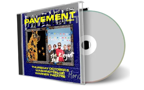 Artwork Cover of Pavement 2022-10-06 CD Washington Audience