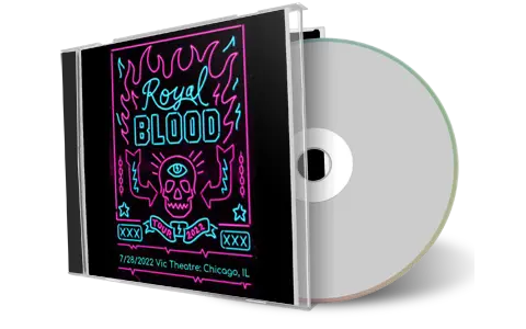 Artwork Cover of Royal Blood 2022-07-28 CD Chicago Audience