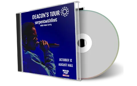 Artwork Cover of Serpentwithfeet 2022-10-12 CD San Francisco Audience