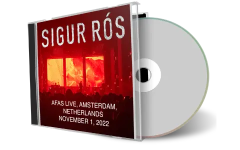 Artwork Cover of Sigur Ros 2022-11-01 CD Amsterdam Audience