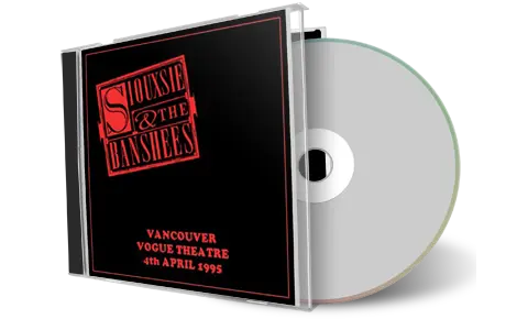 Artwork Cover of Siouxsie And The Banshees 1995-04-04 CD Vancouver Audience