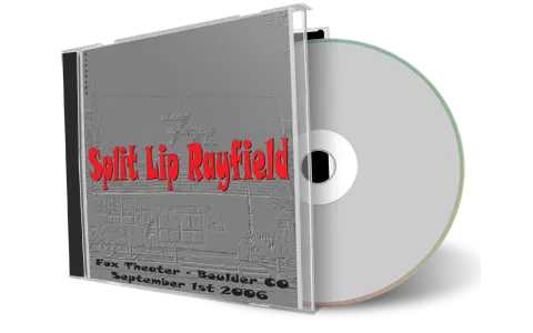 Artwork Cover of Split Lip Rayfield 2006-09-01 CD Boulder Audience