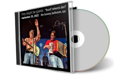 Artwork Cover of They Might Be Giants 2022-09-25 CD New York Audience