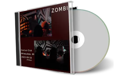 Artwork Cover of Zombi 2022-09-16 CD Milwaukee Audience