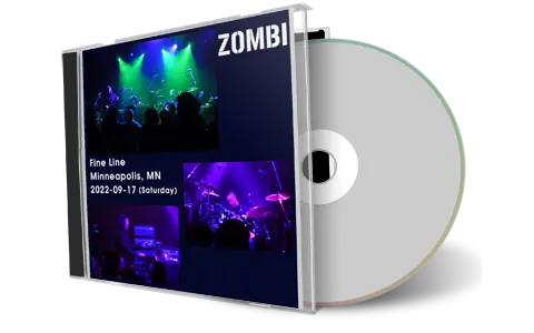 Artwork Cover of Zombi 2022-09-17 CD Minneapolis Audience