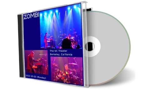 Artwork Cover of Zombi 2022-10-03 CD Berkeley Audience
