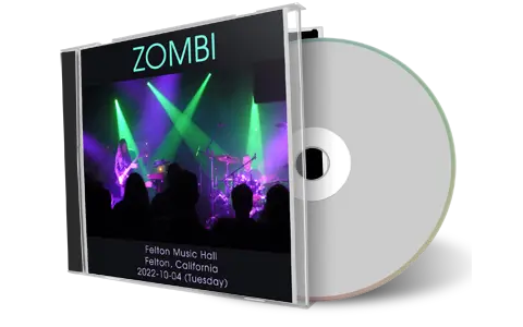 Artwork Cover of Zombi 2022-10-04 CD Felton Audience