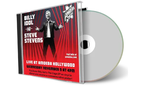 Artwork Cover of Billy Idol 2022-11-09 CD Hollywood Audience