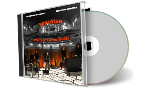 Artwork Cover of Bob Dylan 2022-10-11 CD Paris Audience