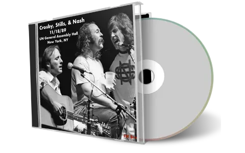 Artwork Cover of Csn 1989-11-18 CD New York City Soundboard