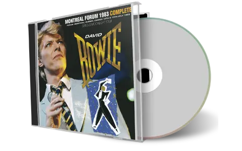 Artwork Cover of David Bowie Compilation CD Montreal 1983 Soundboard