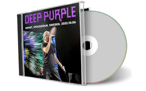 Artwork Cover of Deep Purple 2022-10-06 CD Stockholm Audience