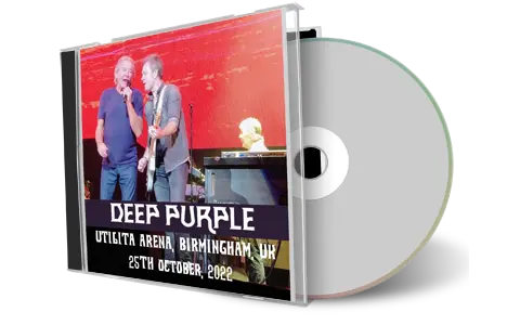 Artwork Cover of Deep Purple 2022-10-25 CD Birmingham Audience