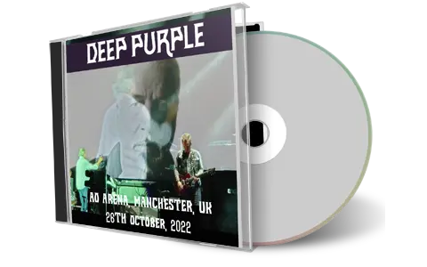 Artwork Cover of Deep Purple 2022-10-26 CD Manchester Audience