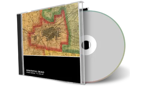 Artwork Cover of Grateful Dead 1981-11-30 CD Dayton Soundboard