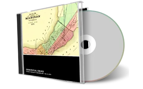 Artwork Cover of Grateful Dead 1981-12-03 CD Madison Soundboard