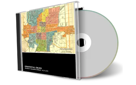 Artwork Cover of Grateful Dead 1981-12-05 CD Indianapolis Soundboard