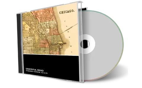 Artwork Cover of Grateful Dead 1981-12-06 CD Rosemont Soundboard