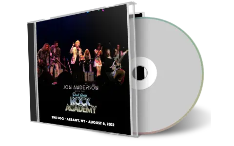 Artwork Cover of Jon Anderson 2022-08-06 CD Albany Audience