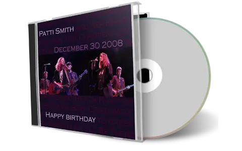 Artwork Cover of Patti Smith 2008-12-30 CD New York City Audience