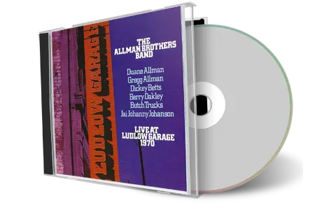 Artwork Cover of Allman Brothers Band 1970-04-04 CD Cincinnati Soundboard
