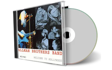 Artwork Cover of Allman Brothers Band 1972-08-06 CD Hollywood Audience