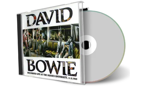 Artwork Cover of David Bowie 1969-02-11 CD Sussex Audience