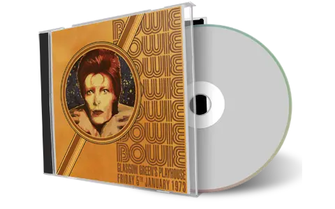 Artwork Cover of David Bowie 1973-01-05 CD Glasgow Audience
