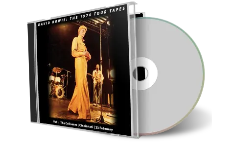 Artwork Cover of David Bowie 1976-02-23 CD Cincinnati Audience