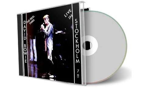 Artwork Cover of David Bowie 1978-06-02 CD Stockholm Audience