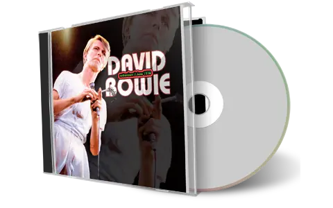 Artwork Cover of David Bowie 1978-06-07 CD Rotterdam Audience