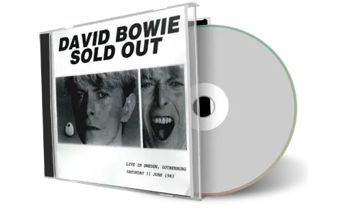 Artwork Cover of David Bowie 1983-06-11 CD Gothenburg Audience
