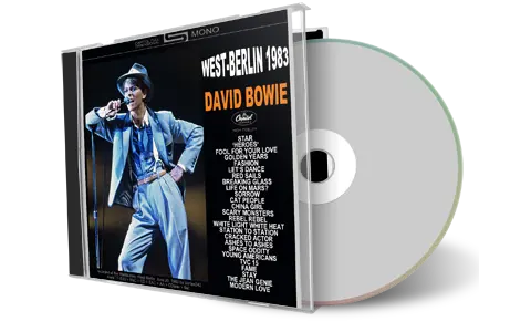 Artwork Cover of David Bowie 1983-06-20 CD Waldbuhne Audience