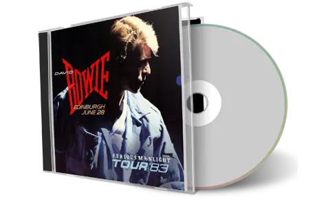 Artwork Cover of David Bowie 1983-06-28 CD Edinburgh Audience