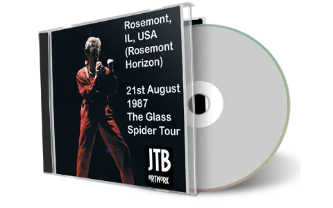 Artwork Cover of David Bowie 1987-08-21 CD Chicago Audience