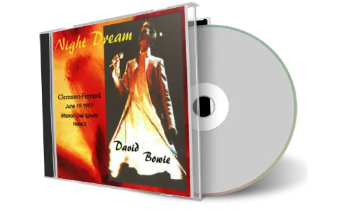 Artwork Cover of David Bowie 1997-06-19 CD Clermont-Ferrand Audience