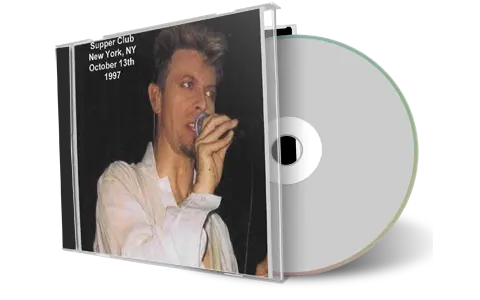 Artwork Cover of David Bowie 1997-10-13 CD The Supper Club Audience
