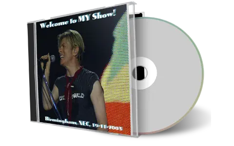 Artwork Cover of David Bowie 2003-11-19 CD Birmingham Audience