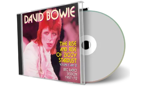 Artwork Cover of David Bowie Compilation CD The Rise And Rise Of Ziggy Stardust Bbc Sessions Soundboard
