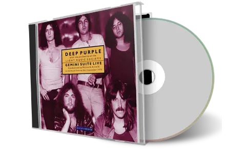 Artwork Cover of Deep Purple 1970-09-17 CD Gemini Suite Live Soundboard