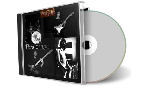Artwork Cover of Deep Purple 1970-11-01 CD Paris Audience